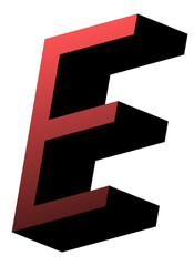 inscription of one letter, letter for lettering, logo