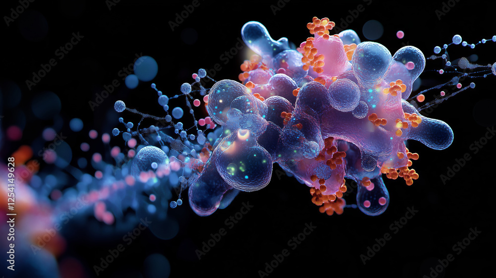 Poster Exploring the intricate evolution of neural connections in a vibrant neuro-map