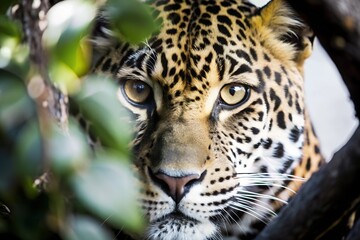 Obraz premium close up of a leopard