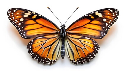 Fototapeta premium Monarch Butterfly Dorsal View