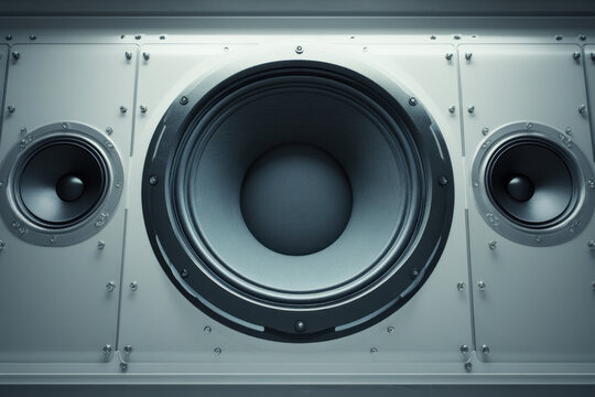 Speaker talking passionately in white box. Audience enraptured, taking notes. Background blurred, focus on speaker. Turbulent hand gestures.