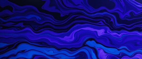 Fototapeta premium Fluid Purple and Blue Wallpaper Design