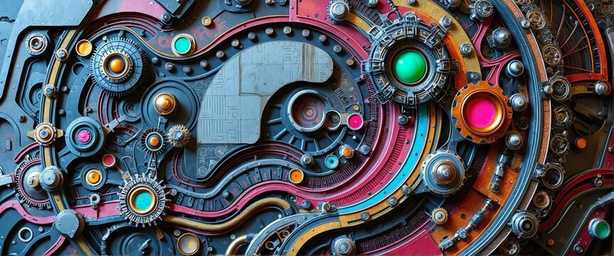 Flawless Biomechanical Art Wallpaper Creation