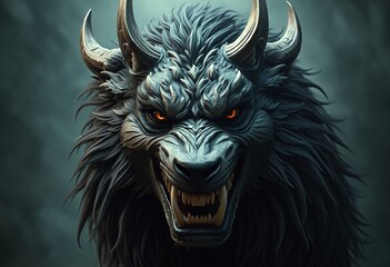 Fenrir: A Portrait of the Legendary Wolf