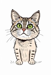 Whimsical Cat Sketches