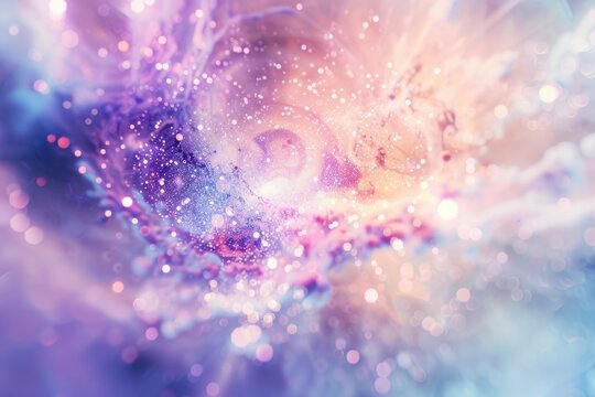 hydrogen particles imploding and bursting with enormous force and generating intense glowing energy output
