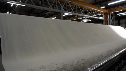 Industrial Conveyor Belt in Operation