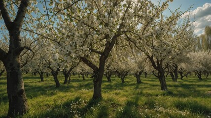 Obraz premium Celestial Oasis: Floating Desert Islands with AI-Waterfalls Under a Galaxy Sky