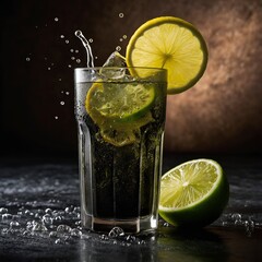 Celestial Oasis: Floating Desert Islands with AI-Waterfalls Under a Galaxy Sky