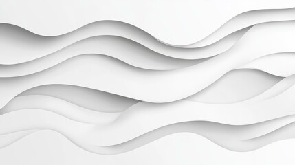 Obraz premium Discover a sleek, white light abstract design ideal for banners, posters, or modern illustrations in various creative projects.