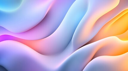 A stylish blend of gradients with glowing accents