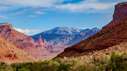 Fisher Tower area along the beautiful Highway 128 between Cisco and Moab Utah is full of amazingly...
