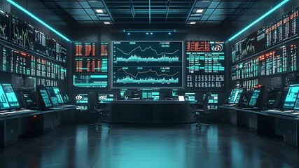 computer network server room for Studio News Virtual - Powered by Adobe