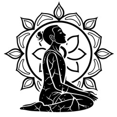 yoga lotus pose