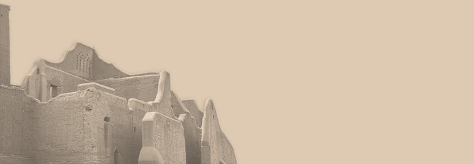 Saudi Founding Day, set of colored backgrounds for social media designs