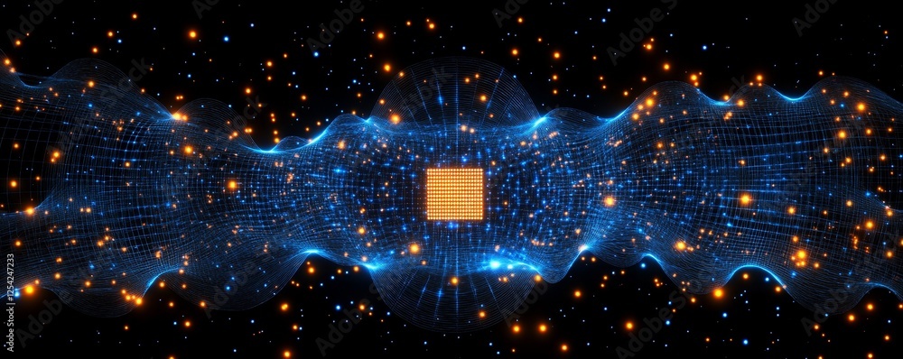 Poster Quantum Data Flow Core Processing in Digital Space