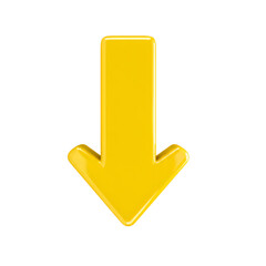 down yellow arrow PNG, yellow arrow png, cutout arrow, transparent arrow, isolated arrow, arrow clipart, arrow icon, pointing arrow, direction arrow