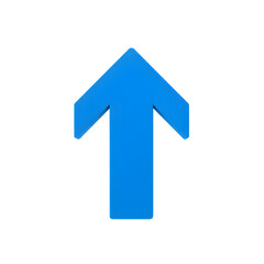 blue up arrow PNG, arrow clipart, arrow icon, pointing arrow, direction arrow, navigation arrow, right arrow