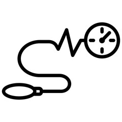 Hypertension Outline Icon