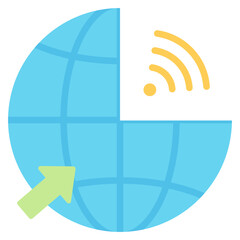 Internet Flat Icon