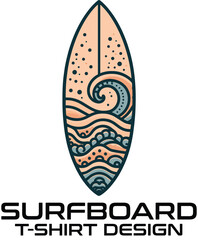  Surfboard Vector T Shirt Design