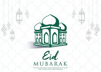 Obraz premium Ramadan Kareem illustration design. Islamic Background