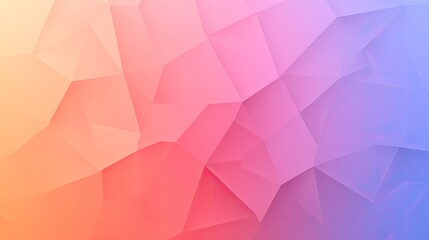 Abstract geometric background with soft pastel gradient colors creating a tranquil atmosphere