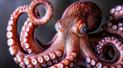 Obraz premium Close-Up Of Octopus With Tenacles