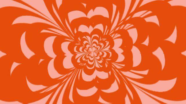 abstract floral background, kaleidoskop HD quality 