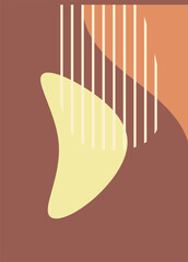 Minimalist and colorful memphis background, minimalist memphis background texture