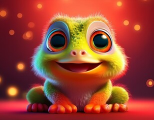 Niedlicher kleiner Frosch