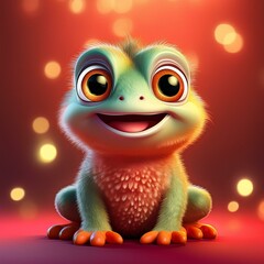 Niedlicher kleiner Frosch