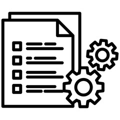 Standard Operating Procedure Icon