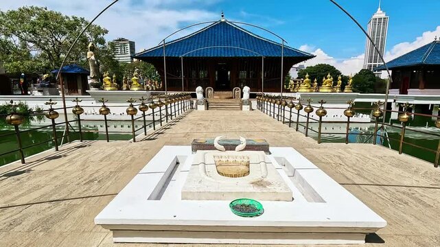 Gangaramaya Seema Malaka, Colombo, Sri Lanka