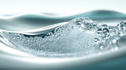 8流れるような動がある透明感のある波テクスチャ　Gererated AI