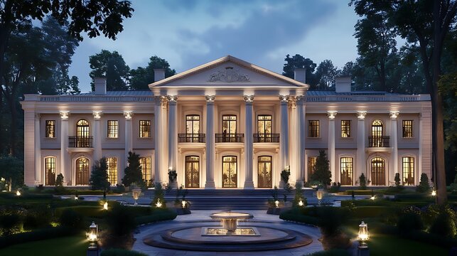 historic palace with grand columns and staircases