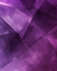 Obraz premium Abstract Purple Polygonal Composition