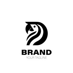 Macaw Logo. Macaw Logo Design. Macaw Logo Brand. Macaw Logo Vector Design Isolated on White Background