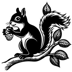 Obraz premium Collection of Vector Illustrations: Animals, Trees, and Flowers