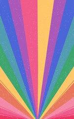 Abstract background with rainbow colors