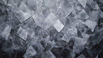 Abstract gray textured background with layered paper effect