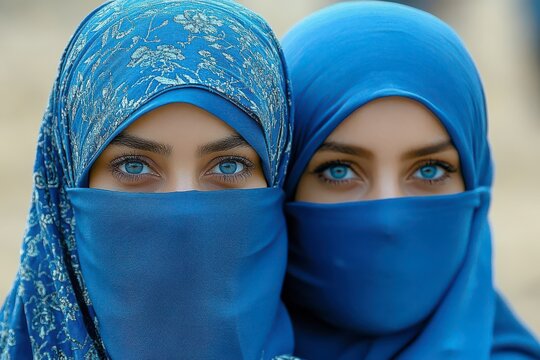 African models in hijab or hausa kaftan, luxury, couple hyper realistic