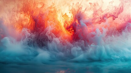 Fototapeta premium Abstract Colorful Liquid Art