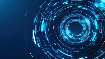 Abstract Circular Light