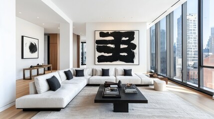 Modern Manhattan Penthouse Apartment with Stunning City Views