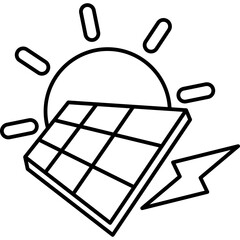 Solar Power Icon
