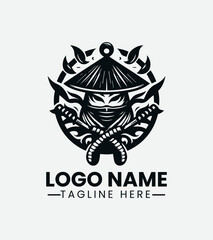 Japanese Fish Shaped Pastry Logo