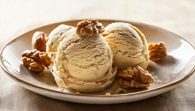 Helado de nuez