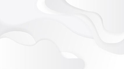 Background white luxury design layered object