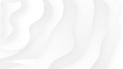 Elegant White Abstract Wall Art Design